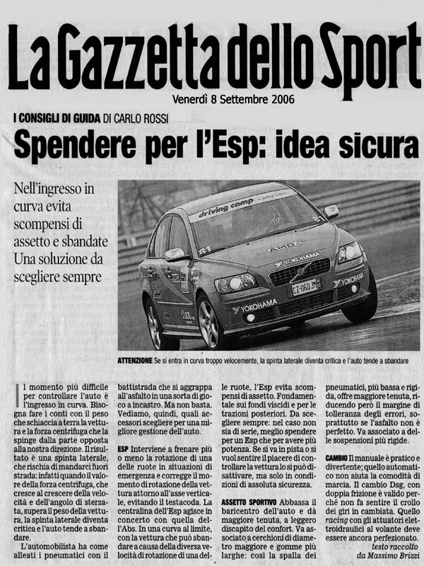 Corsi Incentive
